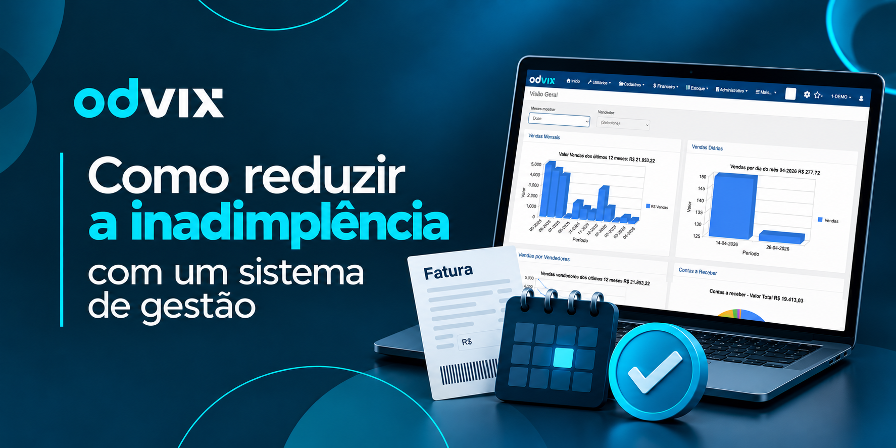 Como reduzir a inadimplência com um sistema de gestão